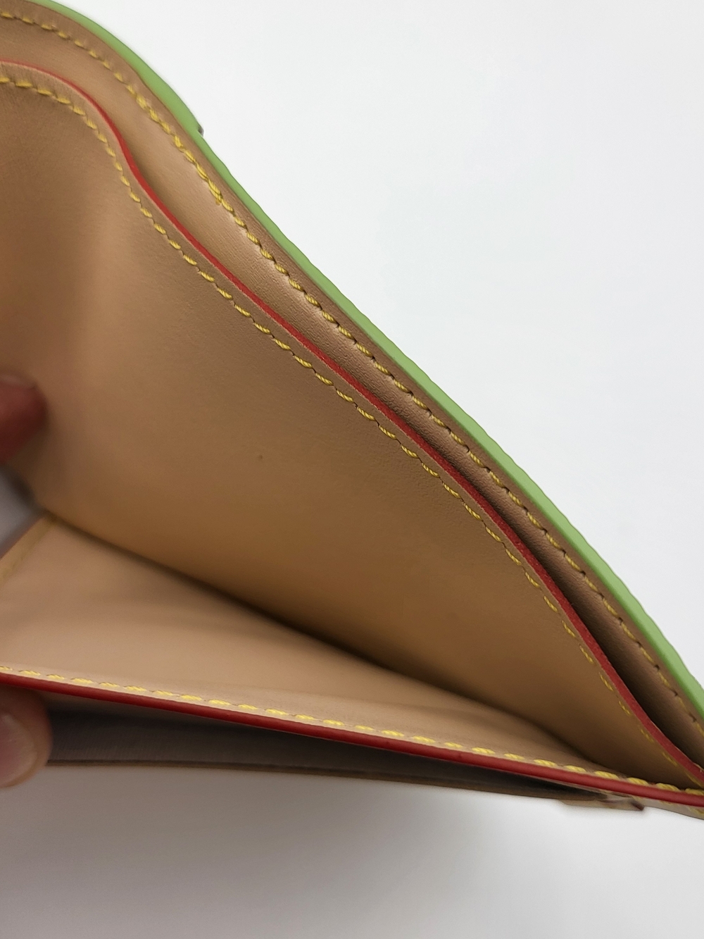 Louis Vuitton Slender Wallet Tyler the Creator Giant Damier Golf, Auth Microchip - Picture 10 of 15